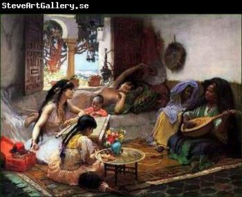 unknow artist Arab or Arabic people and life. Orientalism oil paintings  318